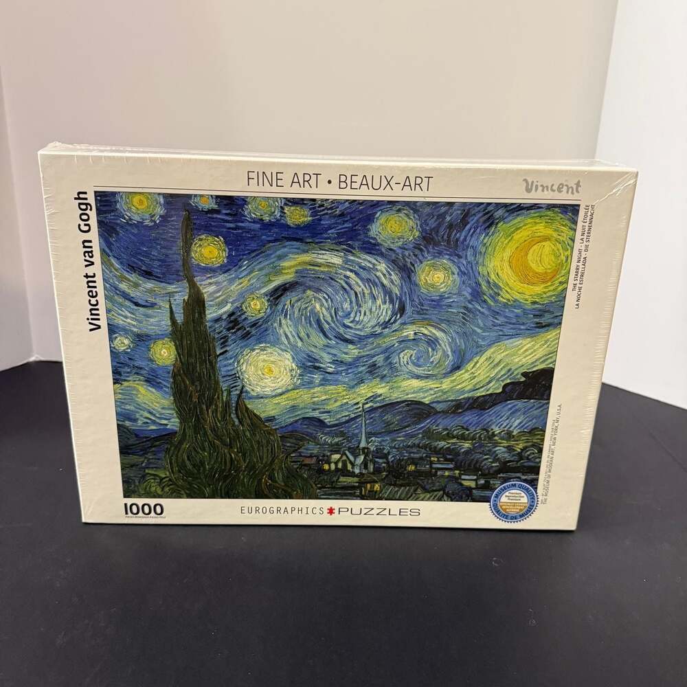 Eurographics Vincent van Gogh The Starry Night 1000 Piece Jigsaw Puzzle